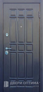 Металлическая дверь с МДФ в отель №53 - фото №1
