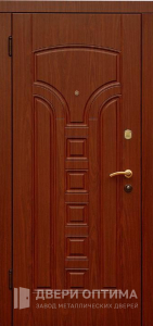 Металл МДФ входная дверь №542 - фото №2
