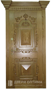 Наружная эксклюзивная дверь в частный дом №58 - фото №1