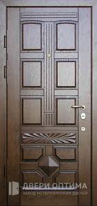 Дубовая дверь из массива входная №6 - фото №2