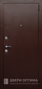 Входная дверь металлическая с напылением №35 - фото №1
