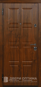 Входная дверь с МДФ для деревянного дома №82 - фото №2