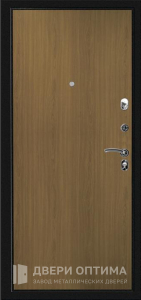 Металлическая дверь с молотковой краской и ламинатом №58 - фото №2