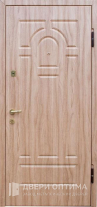 Металлическая дверь с МДФ на дачу №59 - фото №1