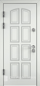 Современная дверь с МДФ отделкой снаружи и внутри №30 - фото №2