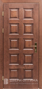 Металлическая дверь из МДФ панелей №382 - фото №2