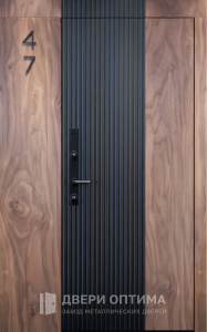 Металлически дверь с индивидуальным дизайном №1 - фото №1