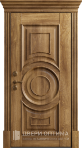 Металлическая дверь с эксклюзивным дизайном в офис №18 - фото №1