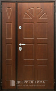 Дверь двупольная металлическая №22 - фото №1