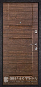 Металлическая дверь с МДФ в гостиницу №51 - фото №2