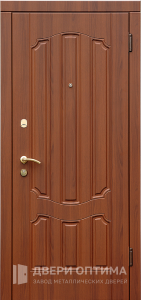 Входная дверь с МДФ панелью на дачу №65 - фото №1