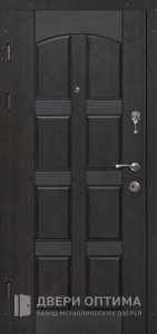 Дверь металлическая входная в брусовой дом №27 - фото №2