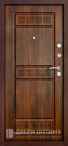 Дверь входная с порошковым напылением и панелью №13 - фото №2