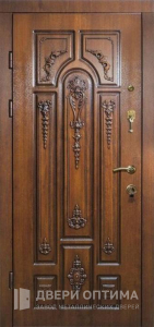 Взломостойкая дверь с МДФ панелью внутри №32 - фото №2