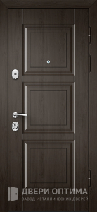 Железная дверь с натуральным шпоном №13 - фото №1
