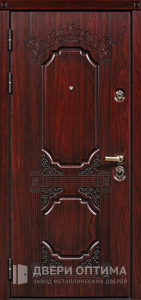 Металлическая дверь для улицы с виноритом №23 - фото №2