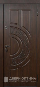 Входная дверь МДФ без фрезеровки №95 - фото №1