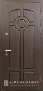 Дверь стальная наружная утепленная №24 - фото №1