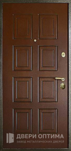 Металлическая дверь в современном стиле для ресторана №18 - фото №2