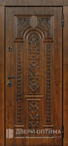 Дверь с шумоизоляцией с зеркалом №26 - фото №1