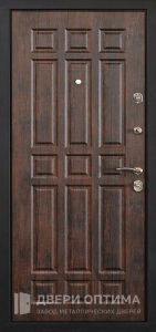 Порошковая металлическая дверь №93 - фото №2