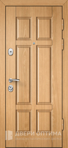 Дверь металлическая входная в брусовой дом №27 - фото №1