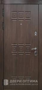 Входная дверь покрытая МДФ №211 - фото №2