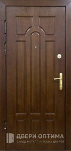 Входная дверь с МДФ в хрущевку №83 - фото №2