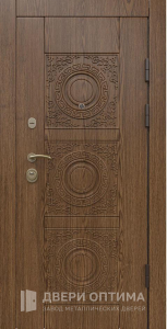 Дверь наружная филенчатая №14 - фото №1