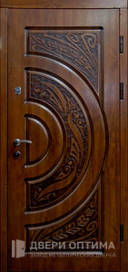Дверь с виноритом для загородного дома №22 - фото №1