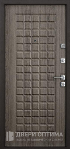 Дверь металлическая с отделками МДФ панелями №193 - фото №2