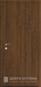 Металлическая дверь для установки в дом из бруса №12 - фото №1