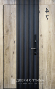 Железная дизайнерская дверь №25 - фото №2