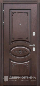 Железная дверь современная для деревянного дома №8 - фото №2