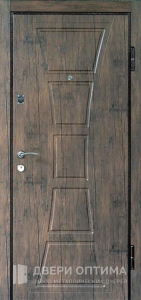 Белая входная дверь №311 - фото №1