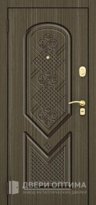 Стальная дверь с МДФ в квартиру №37 - фото №2