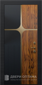 Дверь утеплённая дизайнерская №13 - фото №2