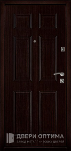 Входная дверь в квартиру из МДФ №500 - фото №2