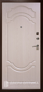 Металлическая дверь МДФ панели под имитация бруса №100 - фото №2