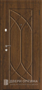 Металлическая дверь с 3 контурами уплотнения №12 - фото №1