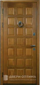 Наружная входная дверь с МДФ панелями №16 - фото №2