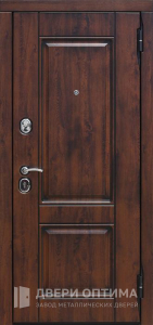 Дверь металлическая уличная входная №77 - фото №1