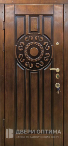 Металлическая уличная дверь в каркасный дом №7 - фото №2