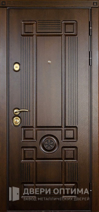Дверь металлическая с панелью винорит №16 - фото №1