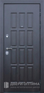 Дверь железная с МДФ №169 - фото №1