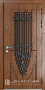 Филёнчатая МДФ дверь в квартиру №15 - фото №1