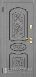 Входная металлическая дверь с отделкой МДФ №529 - фото №2