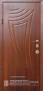 Входная дверь с МДФ накладками №387 - фото №2