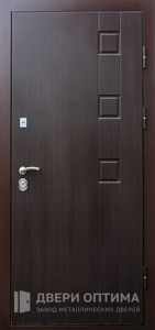 Дверь металлическая входная панель МДФ №326 - фото №1