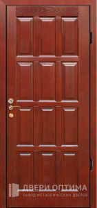 Входная дверь с МДФ накладкой в квартиру №77 - фото №1